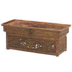 Tibetan 17th-18th Century Openwork Carved Travel Alter 9