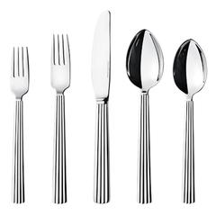 New Bernadotte by Georg Jensen Stainless Steel Flatware Set for 8 Service 40 pcs