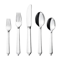 Pyramid by Georg Jensen Stainless Steel Flatware Set for 12 Service 60 Pcs New