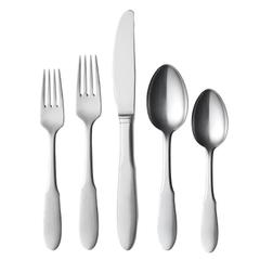 New Mitra by Georg Jensen Stainless Steel Flatware Set for Eight Service 40 Pcs