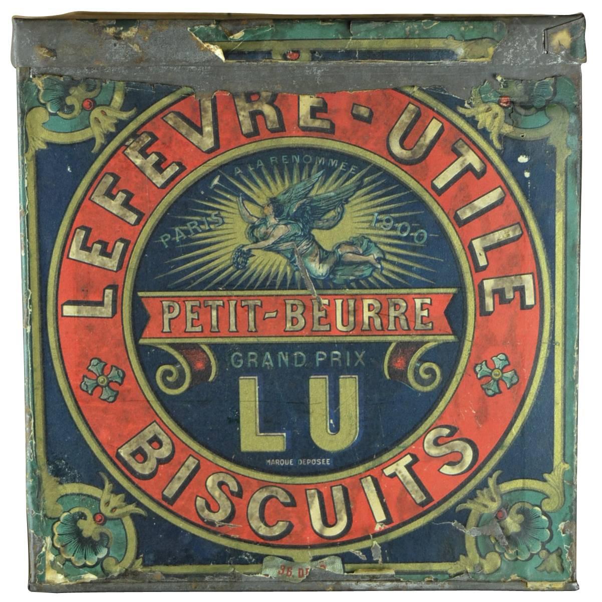 Lu Lefevre, Utile Biscuit Box, Early 20th Century