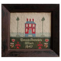 Folky Sampler, Dated 1849