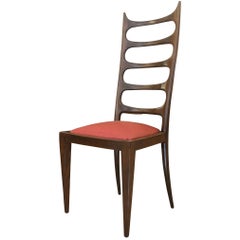 Paolo Buffa Attributed High Back Chair