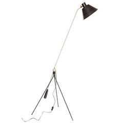 H fillekes for Artiforte Magneto articulated Floor Lamp Denmark 1950's 8