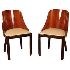Pair of Art Deco Style Side Chairs