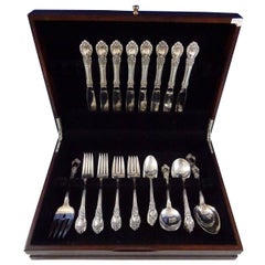 Stanton Hall by Oneida Sterling Silver Flatware Set for Eight Service 43 Pieces