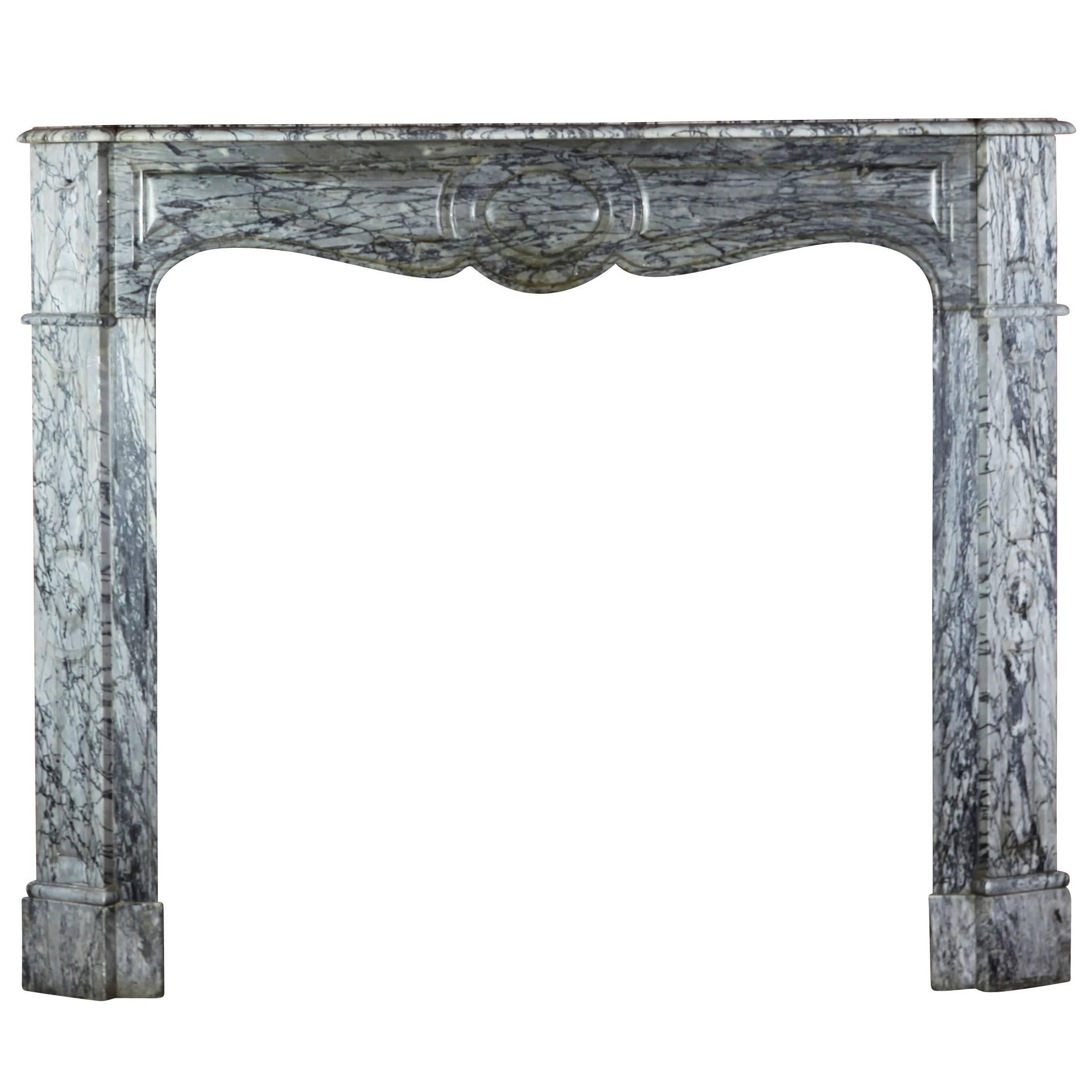 19th Century Original Antique Fireplace Mantle