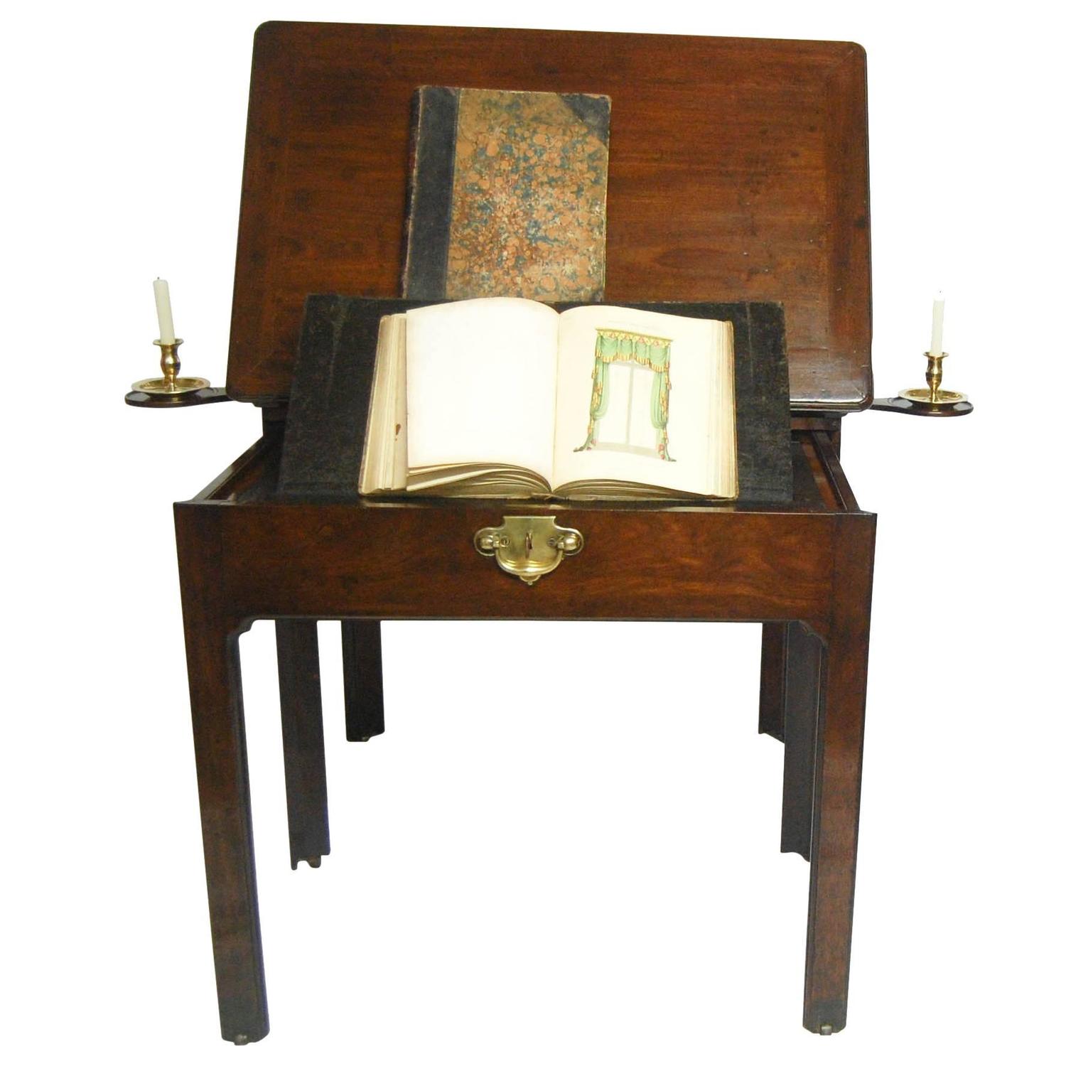Architects Desk georgian mahogany architects table at 1stdibs Architects Desk georgian mahogany architects table at 1stdibs