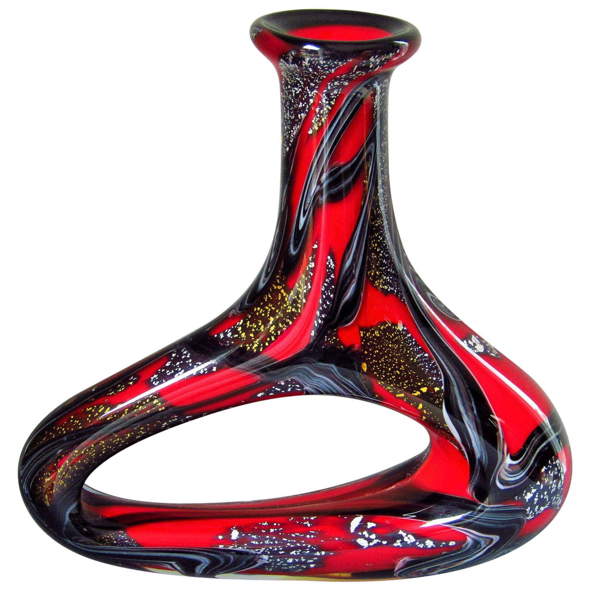 Mid-Century Murano Vase, Italy, 1960s