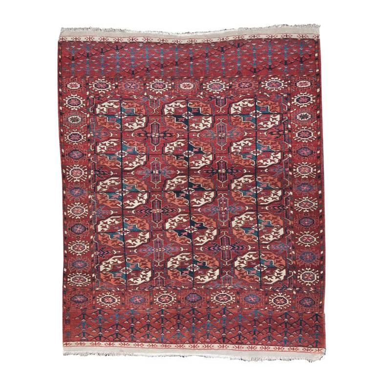 Antique Turkmen "Wedding" Rug For Sale