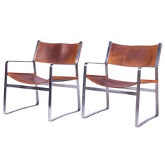Pair of Hans Wegner Lounge Chairs for Johannes Hansen