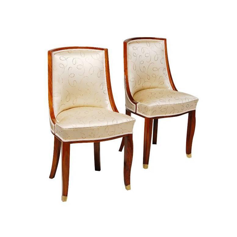 Art Deco Side Chairs For Sale