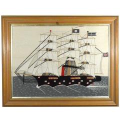 Large Sailor's Woolwork or Woolie of a Ship