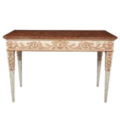 Louis XVI Maitland Smith Console Table