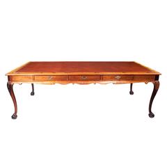 Chippendale Mahogany Conference Table
