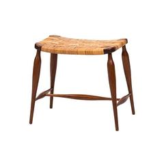 Josef Frank Stool Model 967 by Svenskt Tenn in Sweden