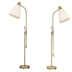 Pair of Floor Lamps Produced by Falkenbergs Belysning AB in Sweden