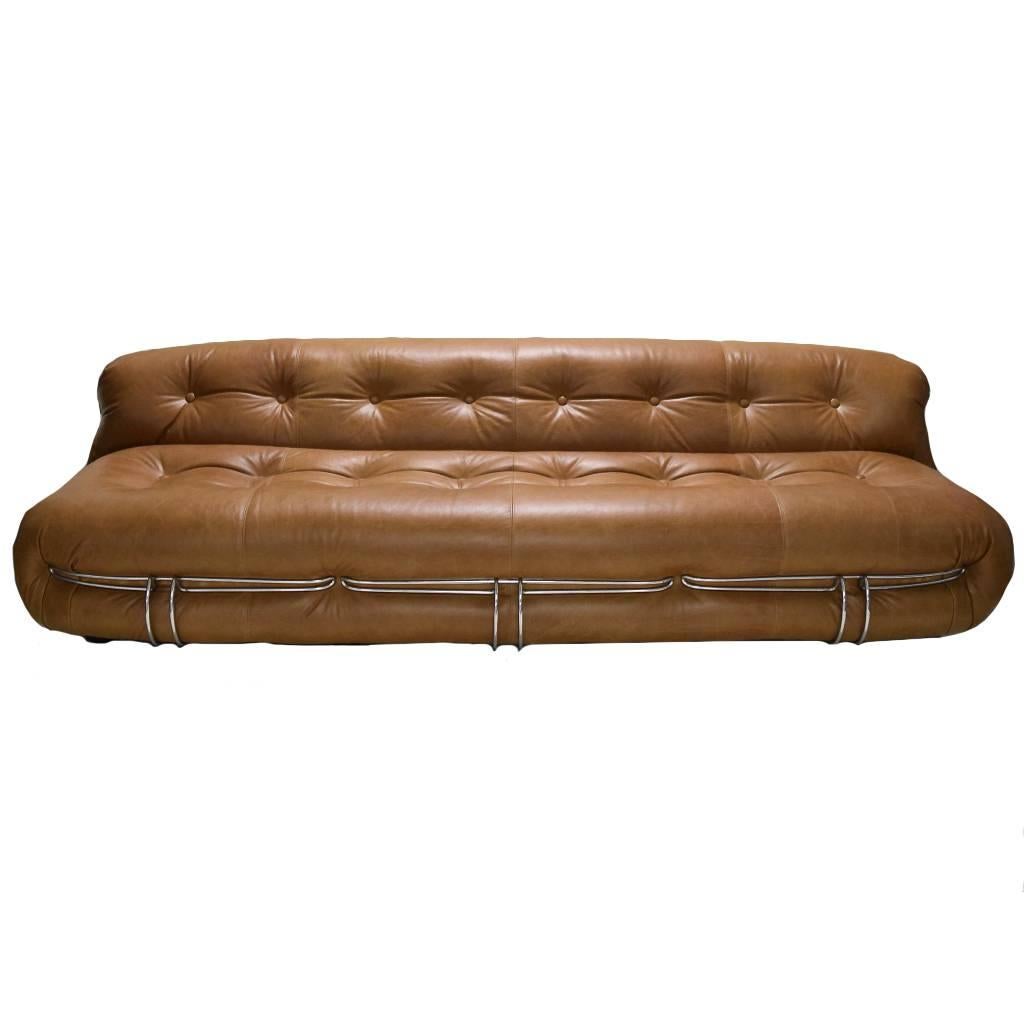Soriano Sofa by Tobia Scarpa for Cassina, Atelier International circa 1976 Italy
