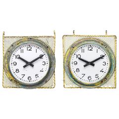 Retro Industrial Billie Clocks