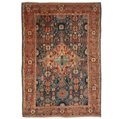Antique Late 19th Century Persian Senna Rug