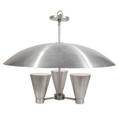 Spun Aluminum Fixture by Edward Wormley