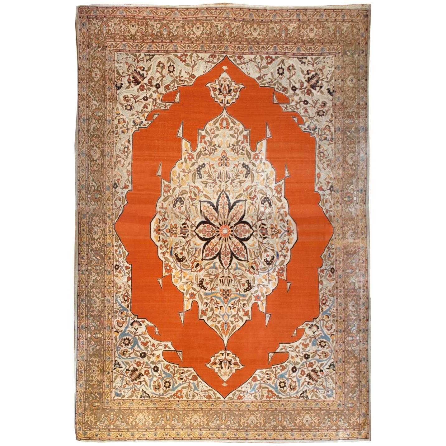 Haji Jalili Tabriz-Teppich, Meisterwerk des 19. Jahrhunderts