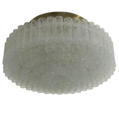 Extraordinary Five-Tier Glass Tubes Chandelier by Doria, 1960s