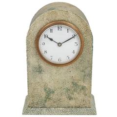 Art Deco Shagreen Clock