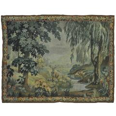 Large Antique French Tapestry