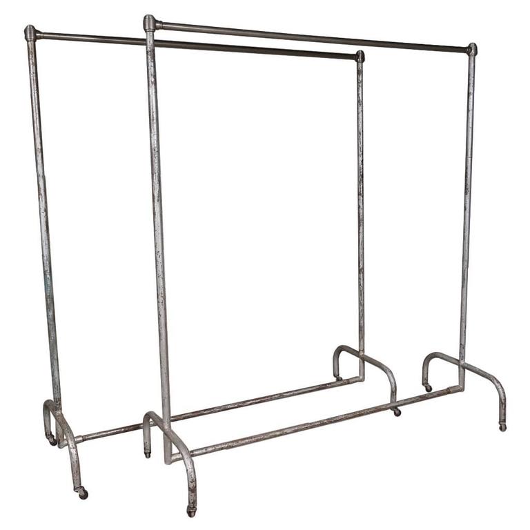 Pair of French Clothing Racks at 1stDibs
