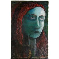 "Why So Blue" Painting 5