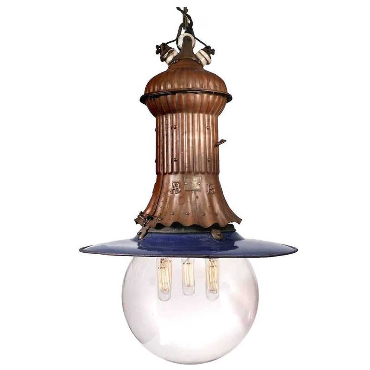 Remarkably Rare 1800s Adams-Bagnall Street Lamp