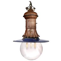 Bemerkenswert seltene Adams-Bagnall-Straßenlampe aus dem Jahr 1800