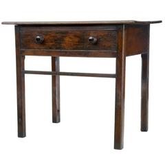 Late 18th Century Oak Lowboy Table