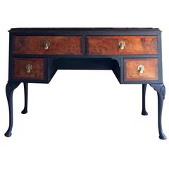 Antique Edwardian French Painted Desk Sideboard Dresser