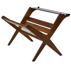 Magazine Rack with Metallurgical Glass 7