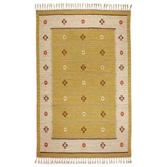 Flat-weave Carpet 'Röllakan' by Svensk Hemslöjd