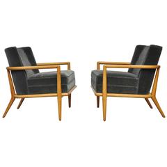 T.H. Robsjohn-Gibbings, Pair of Lounge Chairs