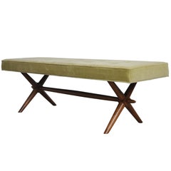 T.H. Robsjohn-Gibbings X-Base Bench