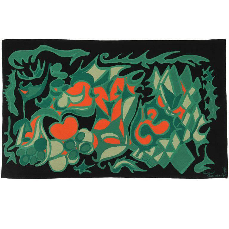 Tapisserie "Floresta" de Manuel Casimiro De Oliveira pour Tapeçarias de Portalegre en vente