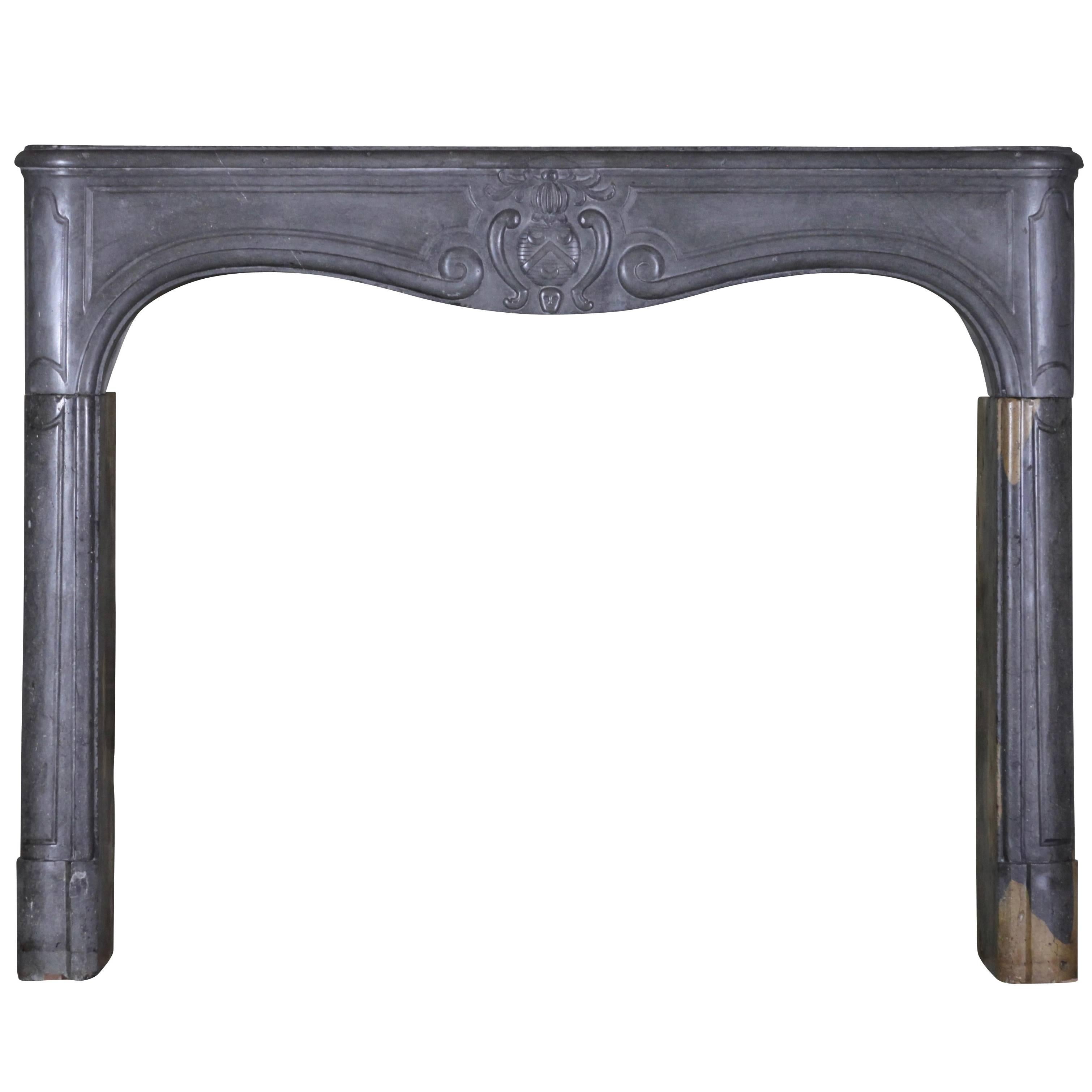 17th Century Original Antique Fireplace Mantle