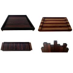 Two Tabletop Trays by Don Shoemaker