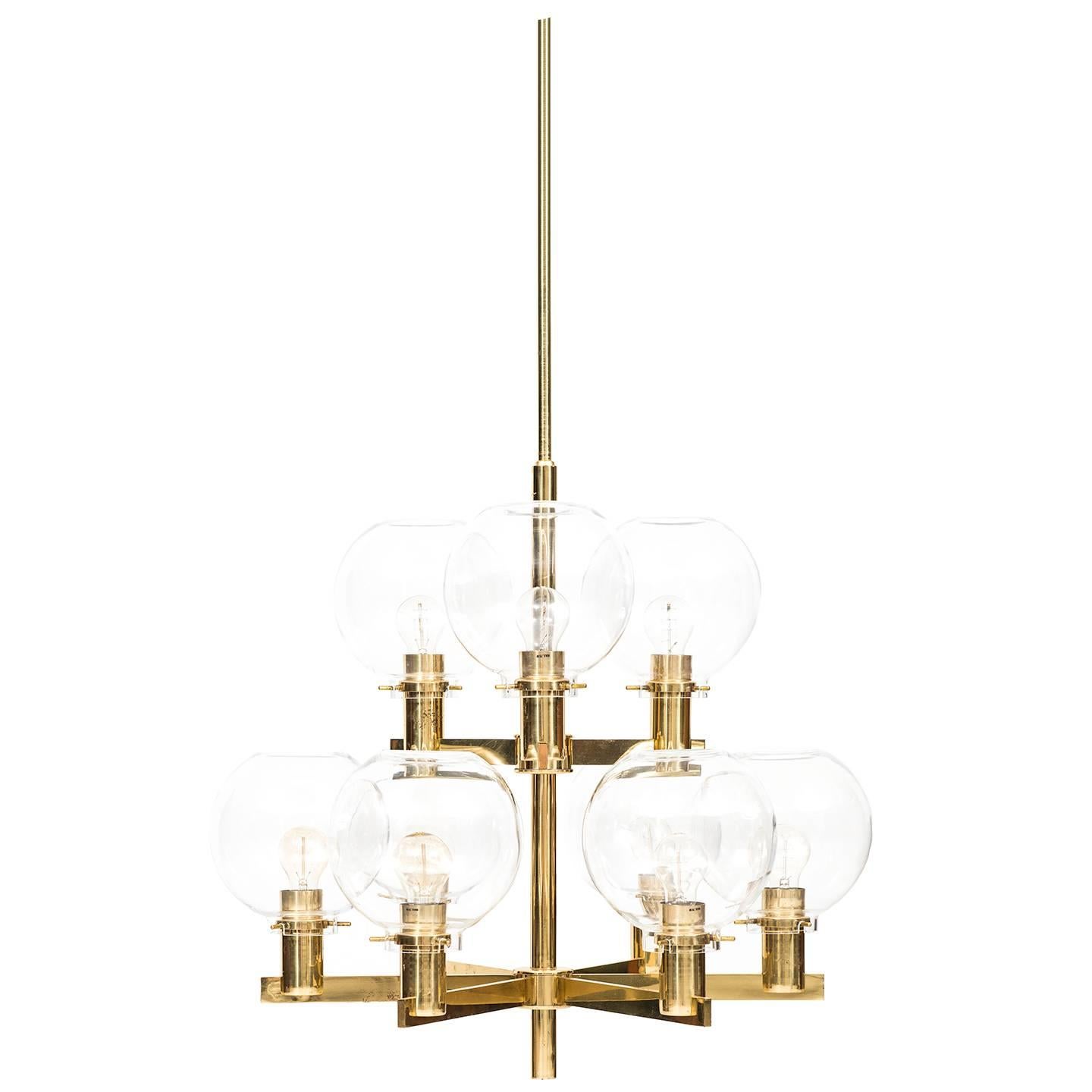 Hans-Agne Jakobsson Ceiling Lamp Model T348/9 'Pastoral'