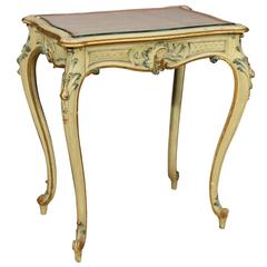 20th Century Venetian Lacquered and Gilt Coffee Table