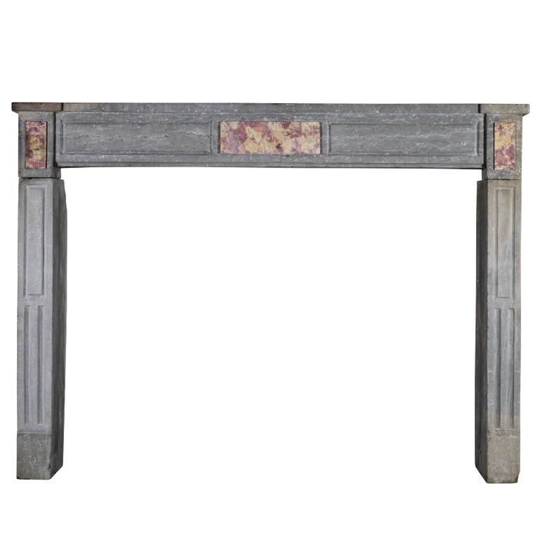 18th Century Classic Antique Fireplace Mantel with Marble For Sale at ...