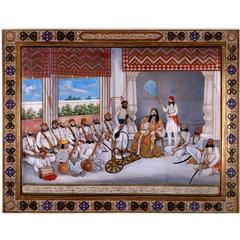 Court of Nawab Muhammad with Musicians (Print edition, 2016)