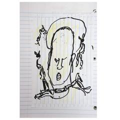 Outsider Folk Art Purvis Young Sketchbook 1