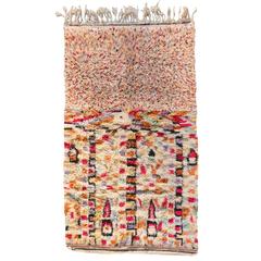 Vintage North African Moroccan Berber Rug 3
