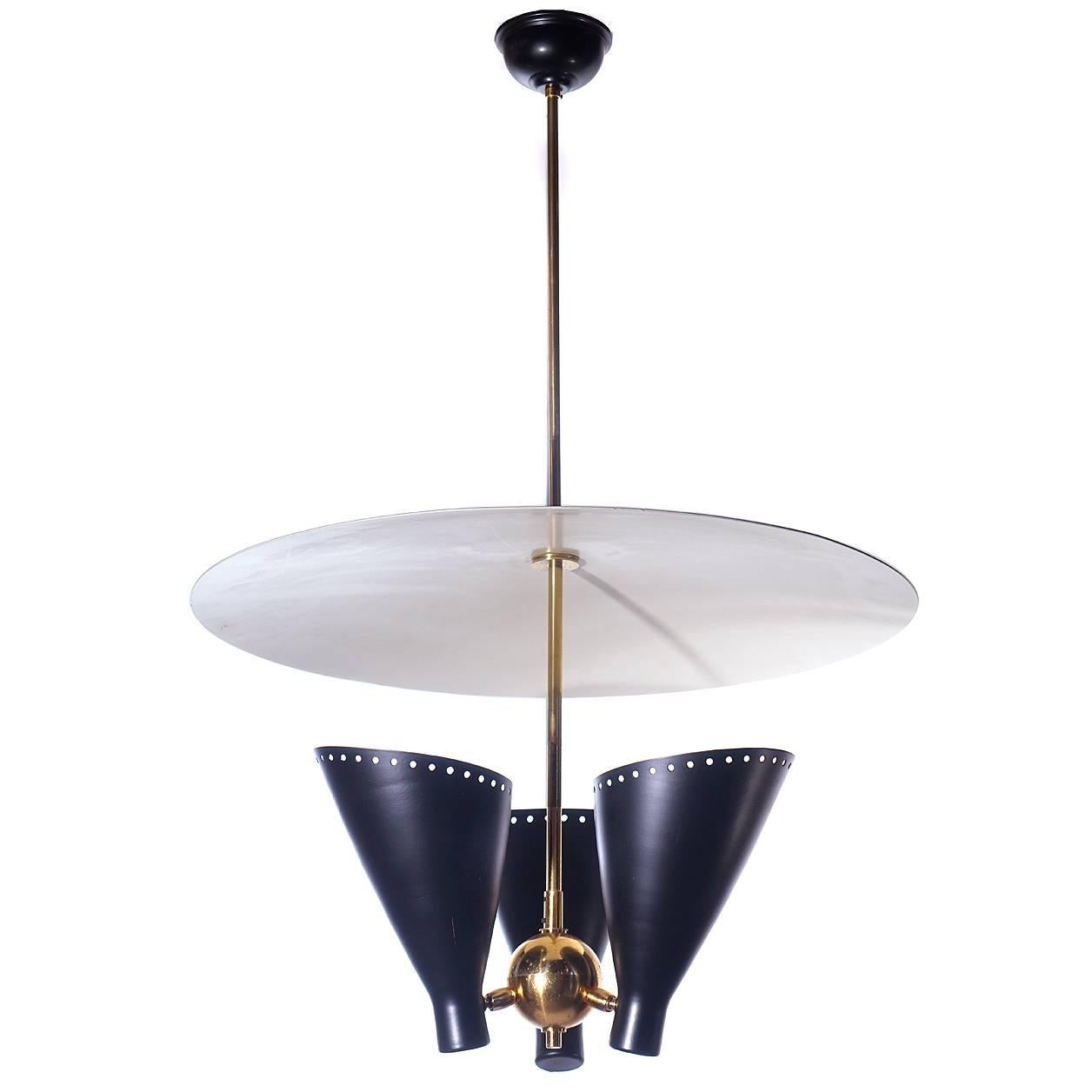 Mid-Century Style Atomic Age Chandelier