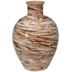 Vintage Bitossi Marbleized Italian Art Pottery Vase